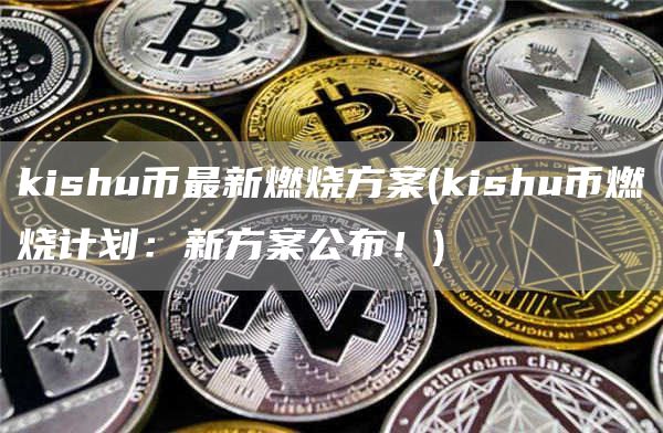 kishu币最新燃烧方案 - kishu币燃烧计划：新方案公布！