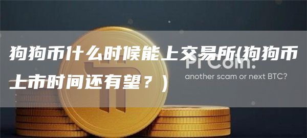 狗狗币什么时候能上交易所 - 狗狗币上市时间还有望？