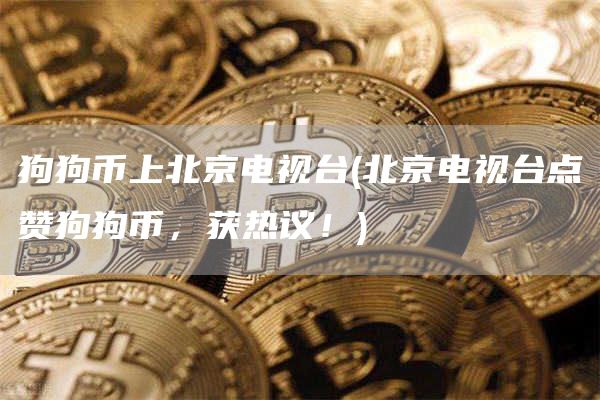 狗狗币上北京电视台 - 北京电视台点赞狗狗币，获热议！