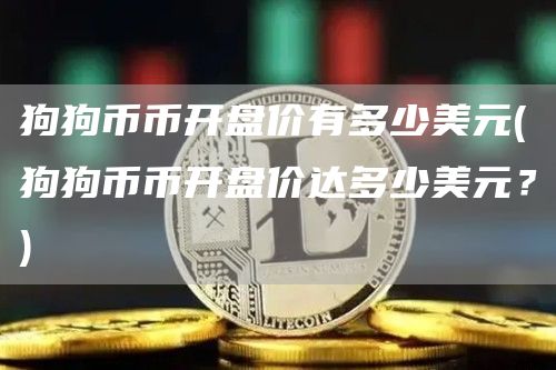 狗狗币币开盘价有多少美元 - 狗狗币币开盘价达多少美元？