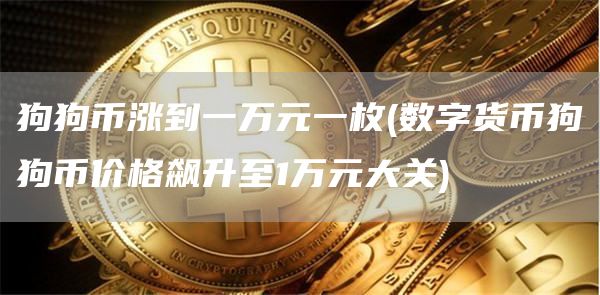 狗狗币涨到一万元一枚 - 数字货币狗狗币价格飙升至1万元大关