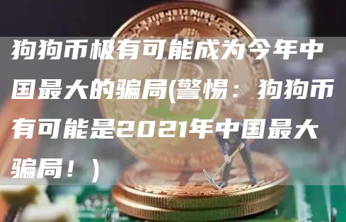 狗狗币极有可能成为今年中国最大的骗局 - 警惕：狗狗币有可能是2021年中国最大骗局！