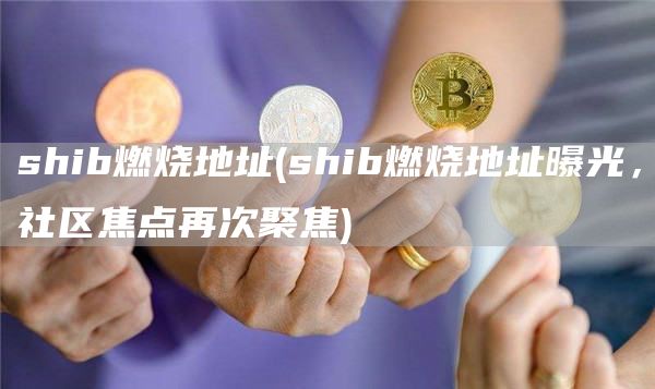 shib燃烧地址 - shib燃烧地址曝光，社区焦点再次聚焦