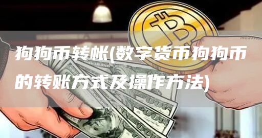 狗狗币转帐 - 数字货币狗狗币的转账方式及操作方法