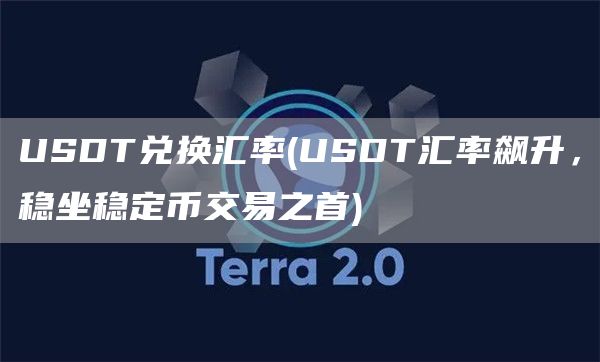USDT兑换汇率 - USDT汇率飙升，稳坐稳定币交易之首