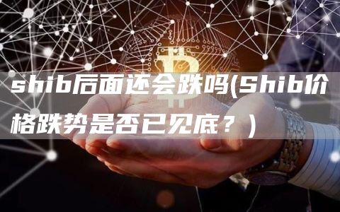 shib后面还会跌吗 - Shib价格跌势是否已见底？