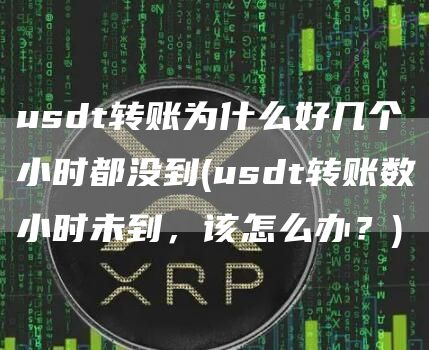 usdt转账为什么好几个小时都没到 - usdt转账数小时未到，该怎么办？