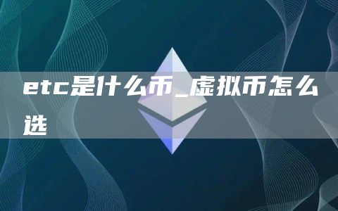 etc是什么币_虚拟币怎么选