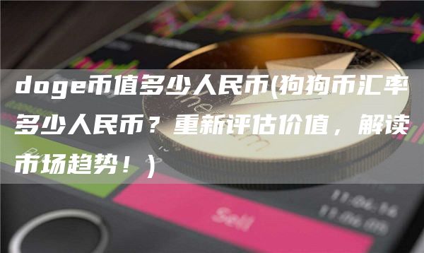 doge币值多少人民币 - 狗狗币汇率多少人民币？重新评估价值，解读市场趋势！