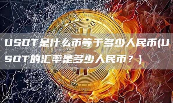 USDT是什么币等于多少人民币 - USDT的汇率是多少人民币？