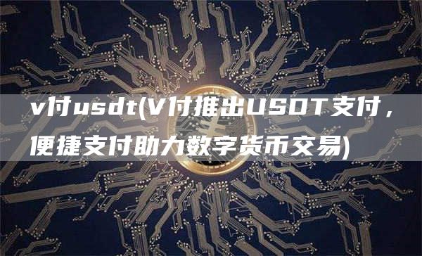 v付usdt - V付推出USDT支付，便捷支付助力数字货币交易