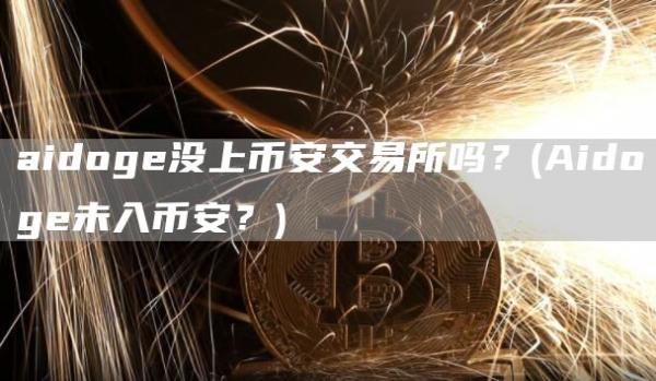 aidoge没上比特币交易所吗？ - Aidoge未入比特币？