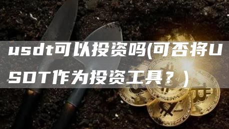 usdt可以投资吗 - 可否将USDT作为投资工具？