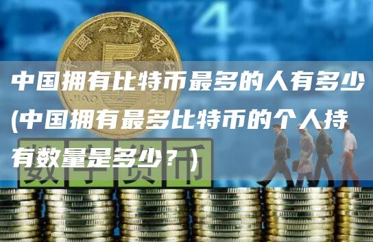 中国拥有比特币最多的人有多少 - 中国拥有最多比特币的个人持有数量是多少？