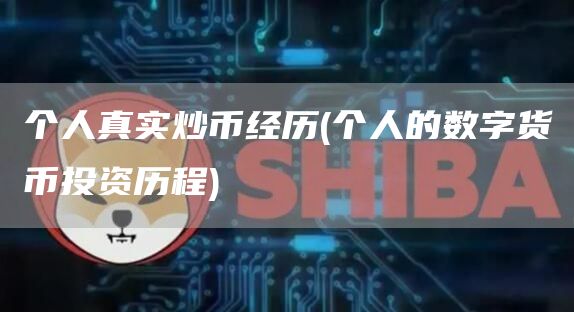 个人真实炒币经历 - 个人的数字货币投资历程