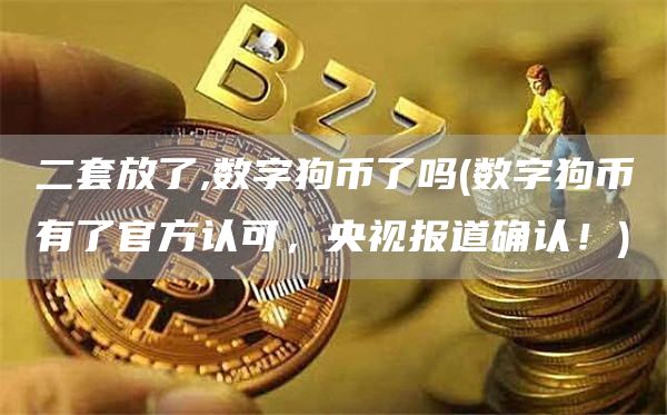 二套放了,数字狗币了吗 - 数字狗币有了官方认可，央视报道确认！