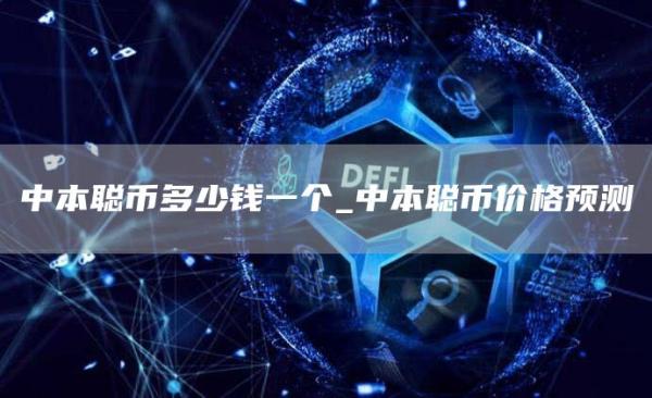 中本聪币多少钱一个_中本聪币价格预测