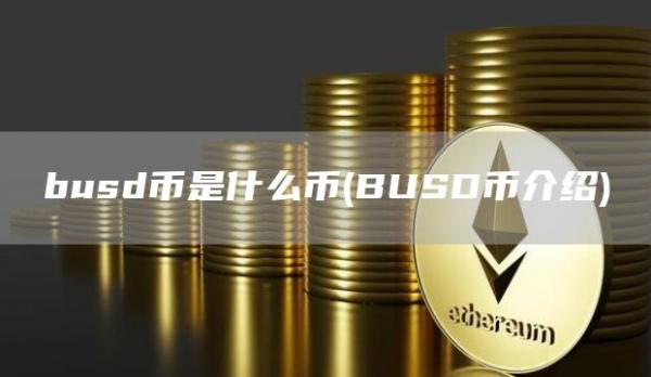 busd币是什么币 - BUSD币介绍
