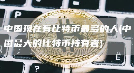 中国现在有比特币最多的人 - 中国最大的比特币持有者