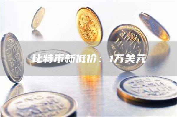 比特币新低价：1万美元