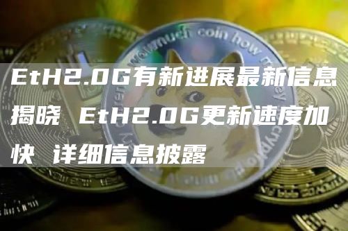 EtH2.0G有新进展最新信息揭晓 EtH2.0G更新速度加快 详细信息披露