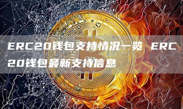 ERC20钱包支持情况一览 ERC20钱包最新支持信息