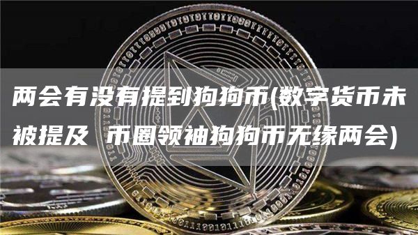 两会有没有提到狗狗币 - 数字货币未被提及 币圈领袖狗狗币无缘两会