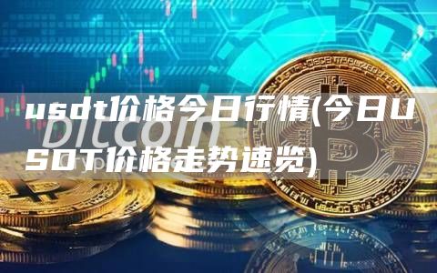 usdt价格今日行情 - 今日USDT价格走势速览