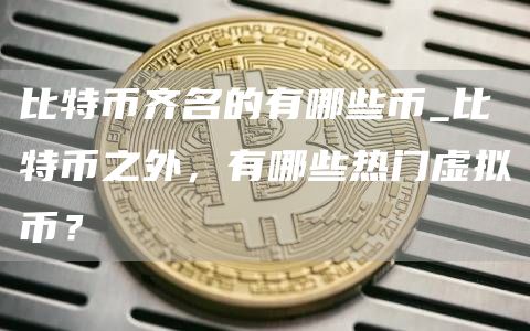 比特币齐名的有哪些币_比特币之外，有哪些热门虚拟币？